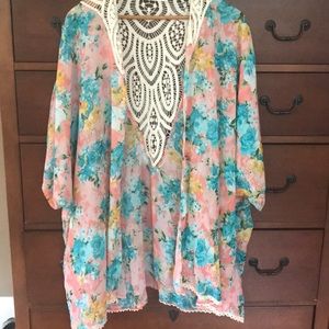 Floral kimono
